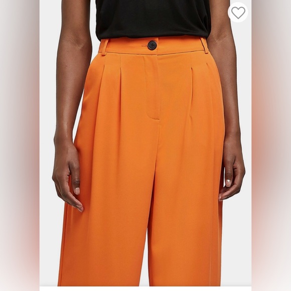 River Island Elasticated Flared Smart Trousers. 40 EU. New - Picture 6 of 7